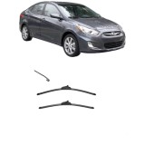 Cumpara ieftin Set stergatoare HYUNDAI ACCENT IV Saloon (RB) 2010-2017, parbriz, Valeo Silencio