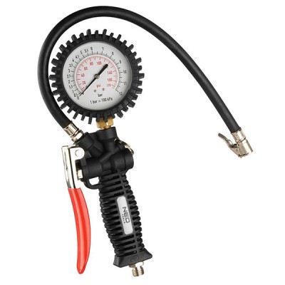 Pistol de umflat cu manometru 80mm NEO TOOLS 14-718 HardWork ToolsRange foto
