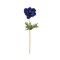 Floare decorativa artificiala, Anemona, Albastru, 40 cm, ATU-089432