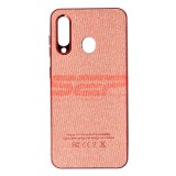 Husa Samsung Galaxy A60, TPU, Piele, Denim, Rose Gold