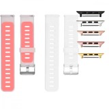 Cumpara ieftin Curea din silicon compatibila cu Apple Watch 9|8|7|6|5|4|3|2|1 Series, 49mm|45mm|44mm|42mm, Coconut White