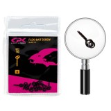 Surub cu Anou CPK Flexi Bait Screw, 10buc/plic (Marime: 9 mm)