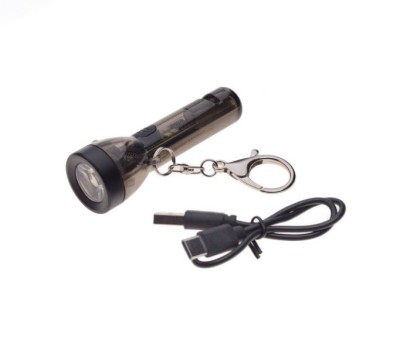 Mini-Lanterna LED de mana/chei, cu magnet, baterie 200mAh, reincarcare prin USB-... Cod:AA25374 foto