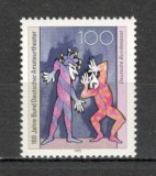 Germania.1992 100 ani Asociatiile de teatru ptr. amatori MG.782, Nestampilat