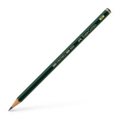 Creion Grafit Faber &amp;ndash; Castell 9000, Duritate Mina 3B, Forma Hexagonala, Creion Grafit Scoala, Rechizite Scolare, Creioane cu Mina Duritate 3B, Creioan foto