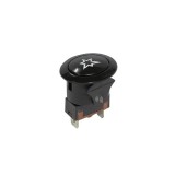 Buton unipolar oval cu simbol sc&acirc;nteie pentru plită Compatibil