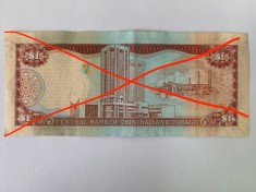 Bancnota 1 dolar 2006 - Trinidad Tobago - SUA - cod P-46Aa.1