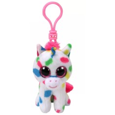 Plus Breloc Ty 8.5cm Boos Harmonie Unicornul Cu Buline
