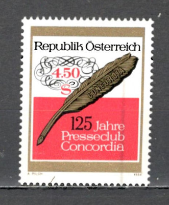 Austria.1984 125 ani Clubul presei Concordia MA.991 foto