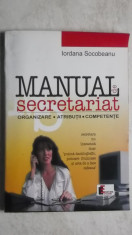Iordana Socobeanu - Manual de secretariat foto