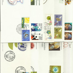 Lichidez colectie FDC straine - lot IV ( Natiunile Unite ONU) - 150 FDC