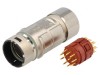 Conector M23 Mufă 12 PIN Tată Lipire Drept 7A Aurit