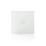 Intrerupator Smart WiFi Nedis, Montare pe Perete, Control Vocal, Compatibil Alexa/Google Home, Alb, 300W