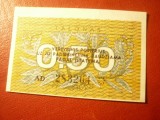 Bancnota o,50 r. talonas Lituania 1991