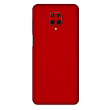 Cumpara ieftin Set Folii Skin Acoperire 360 Compatibile cu Xiaomi Redmi Note 9 Pro,Redmi Note 9 Pro Max (Set 2) - ApcGsm Wraps Cardinal Red, Rosu, Silicon, Oem