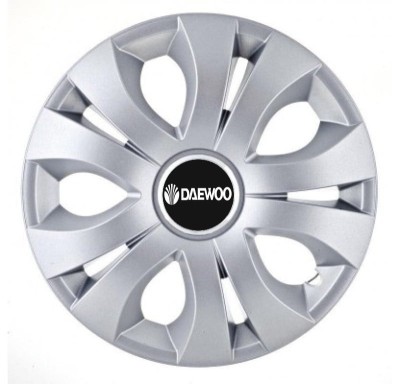 Set 4 capace roti Top Gray pentru gama Daewoo, R17 foto