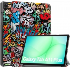 Husa pentru Samsung Galaxy Tab A11+ / Tab A9+, Techsuit, FoldPro Urban Vibe, Multicolor