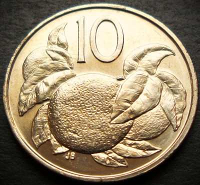 Moneda exotica 10 CENTI - INSULELE COOK, anul 1992 * cod 5092 = A.UNC foto