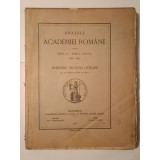 Analele Academiei Rom&acirc;ne: Seria II, tomul XXXVIII: Memoriile secțiunii literare (1916)