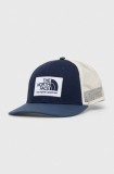 The North Face sapca culoarea albastru marin, cu imprimeu