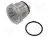 Comutator anti-vandalism E-SWITCH 2 poziții SPST 20A 250VAC IP67 pe panou