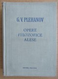 G. V. Plehanov - Opere filozofice alese (volumul 2)