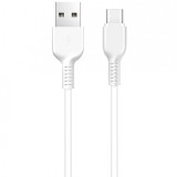 Cablu Date si Incarcare USB-A - USB-C HOCO Flash X20, 18W, 1m, Alb