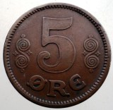 J.073 DANEMARCA 5 ORE 1914 GJ