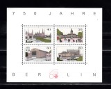 M2 ZZC 33 - Colita foarte veche - Germania - Berlin 750 ani - bloc