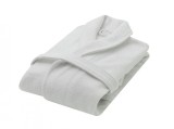 Cumpara ieftin Halat de Baie Unisex, Valeron Alb, Universal (Bumbac 100%)