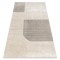Covor FUSION 0805 crem / bej - Geometric, modern, abstract, 180x270 cm
