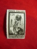 Serie Cursa Ciclista Milano-Varese 1951 Italia, Nestampilat