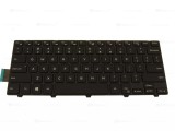 Tastatura Laptop, Dell, Latitude 3470, P63G, P63G002, (AN 2014), 9MPVP, 09MPVP, iluminata, neagra, layout US