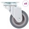 Roti pivotante, 8 buc., 50 mm