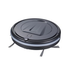 Aspirator robot Zilan, 18 W, 300 ml, 300 x 70 x 300 mm, autonomie 60 minute, telecomanda inclusa, filtru Hepa, Negru