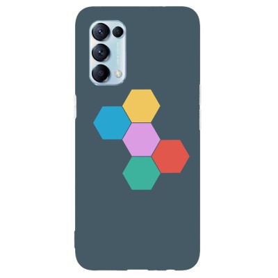 Husa compatibila cu Oppo A53 model RGB, Silicon, TPU, Viceversa foto