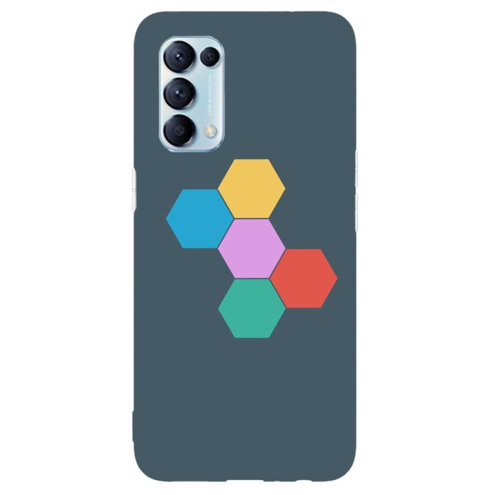 Husa compatibila cu Oppo A31 model RGB, Silicon, TPU, Viceversa
