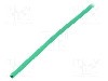 Tub termocontractant, 1.5mm, 30m, verde, HELLERMANNTYTON - 333-30155