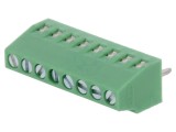 Regletă Conexiuni PCB 90&deg; 2,54mm 8 Piste 6A