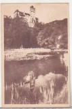 bnk cp Bran - Castelul - circulata 1954 - Libraria noastra