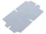 Placă de montare oțel 64,1mm x 114,1mm x 1,5mm
