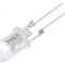LED 5mm Alb Cald 43000-50000mcd 40? Convex - Lumina Eficienta pentru Proiecte DIY