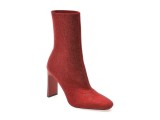 Botine elegante ALDO rosii, FAELORA 640, din material textil