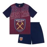 West Ham United pijamale de copii Text claret - 8-9 let