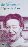 L&#039;AGE DE DISCRETION-SIMONE DE BEAUVOIR