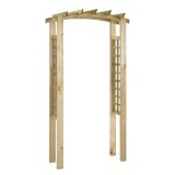 Arcada cu spalier, 110x60x210 cm, lemn masiv de pin tratat