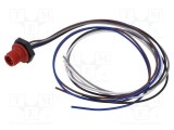 Conector M12 tată 5 pini 2A 60V IP67 drept cablu 0.5m LUTRONIC