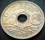 Moneda istorica 25 CENTIMES - FRANTA, anul 1932 * cod 3288 = A.UNC