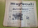 Ziarul sportul 8 februarie 1968 - editia jubiliara a jocurilor olimpice de iarna grenoble
