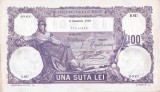 REPRODUCERE bancnota 100 lei 8 octombrie 1919 Romania